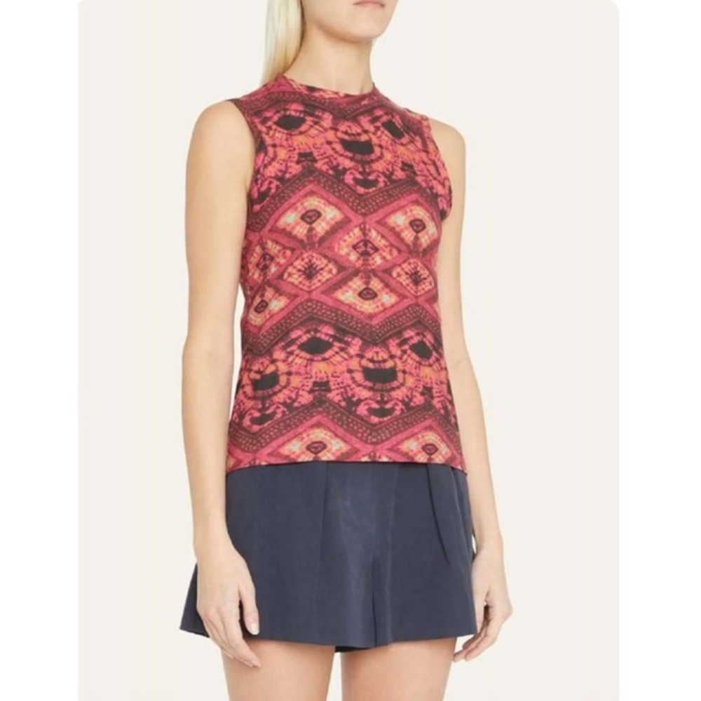 Ulla Johnson Ines Sleeveless Top in Wild‎ Rose